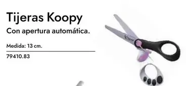 Oferta de Tijeras Koopy en Abacus
