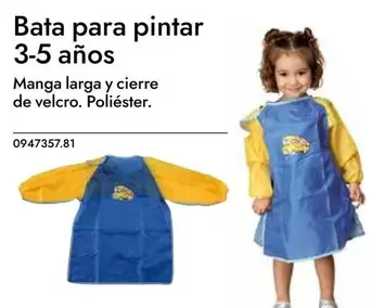 Oferta de Bata Para Pintar 3-5 Años en Abacus