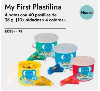 Oferta de My - My First Plastilina en Abacus