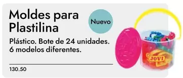 Oferta de Jovi - Moldes Para Plastilina por 30,5€ en Abacus