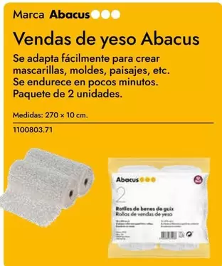 Oferta de Abacus - Vendas De Yeso  en Abacus