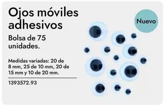 Oferta de Ojos Móviles Adhesivos en Abacus