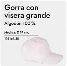 Oferta de Gorra Con Vieira Grande en Abacus