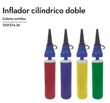 Oferta de Inflador Cilindrico Doble en Abacus