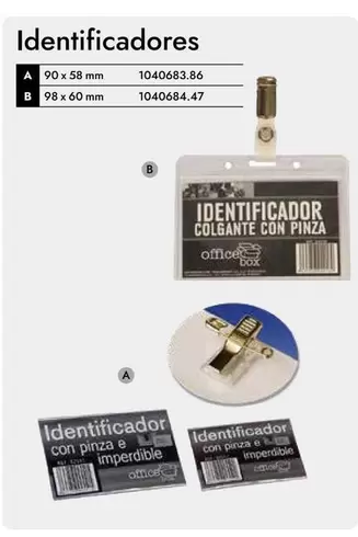 Oferta de Identificador en Abacus
