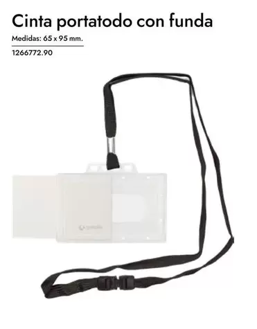 Oferta de Cinta Portatodo Con Funda en Abacus