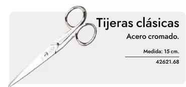 Oferta de Tijeras Clasicas en Abacus