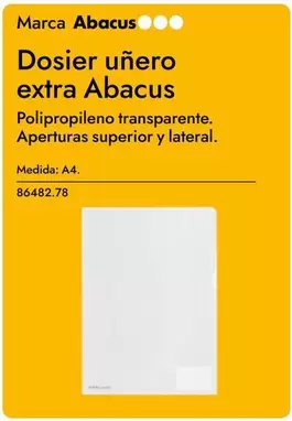 Oferta de Abacus - Dosier Uñero Extra  en Abacus