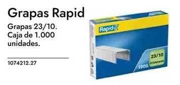 Oferta de Rapid - Grapas en Abacus