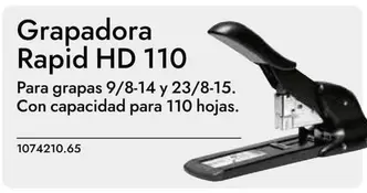 Oferta de Rapid - Grapadora  Hd en Abacus