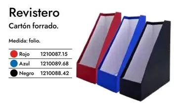 Oferta de Revistaro Carton Forrado en Abacus