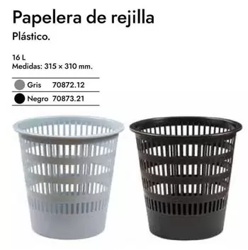 Oferta de Papelera De Rejilla en Abacus