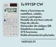 Oferta de Fx-991sp Cw en Abacus