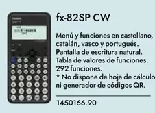Oferta de CASIO - FX-82SP CW en Abacus