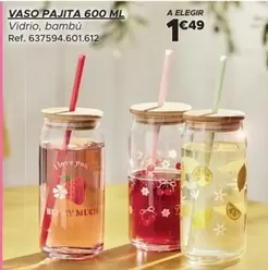 Oferta de Vaso Pajita por 1,49€ en GiFi