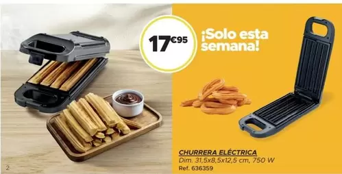 Oferta de Solo - Churrera Eléctrica por 17,95€ en GiFi