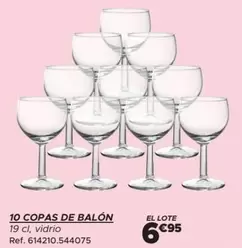 Oferta de 10 Copas De Balón por 6,95€ en GiFi