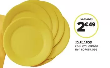 Oferta de 10 Platos por 2,49€ en GiFi