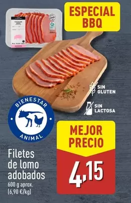 Oferta de Filetes De Lomo Adobados por 4,15€ en ALDI