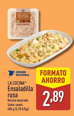 Oferta de La Cocina - Ensaladilla Rusa por 2,89€ en ALDI