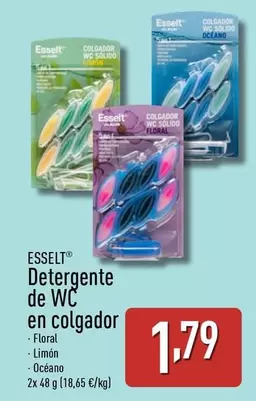 Oferta de Esselt - Detergente De Wc En Colgador por 1,79€ en ALDI