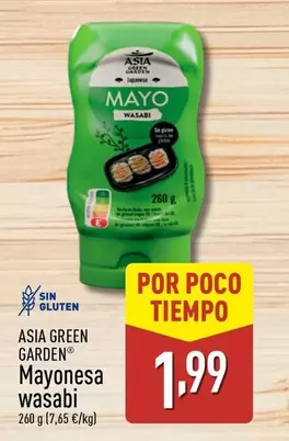 Oferta de Garden - Mayonesa Wasabi por 1,99€ en ALDI