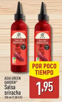 Oferta de Asia Green Garden - Salsa Sriracha por 1,95€ en ALDI