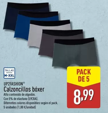 Oferta de Lycra - Calzoncillos Boxer por 8,99€ en ALDI