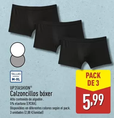 Oferta de Lycra - Calzoncillos Boxer por 5,99€ en ALDI