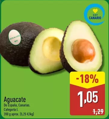 Oferta de Aguacate por 1,05€ en ALDI