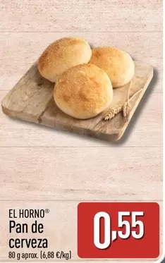 Oferta de El Horno - Pan De Cerveza por 0,55€ en ALDI