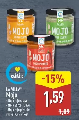 Oferta de La Villa - Mojo  por 1,59€ en ALDI