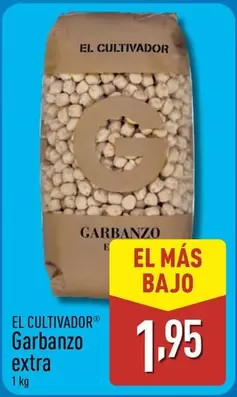 Oferta de El Cultivador - Garbanzo Extra por 1,95€ en ALDI