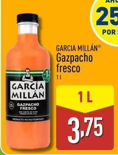 Oferta de Garcia Millan - Gazpacho Fresco por 3,75€ en ALDI
