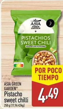 Oferta de Asia Green Garden - Pistacho Sweet Chilli por 4,49€ en ALDI