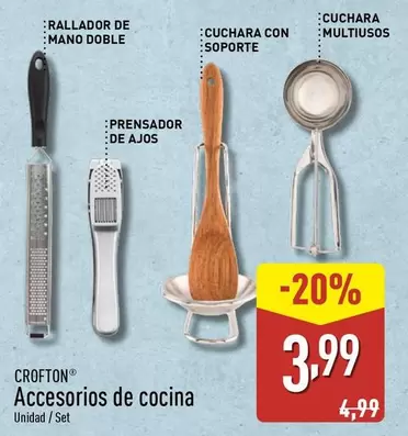 Oferta de Accesorios De Cocina por 3,99€ en ALDI