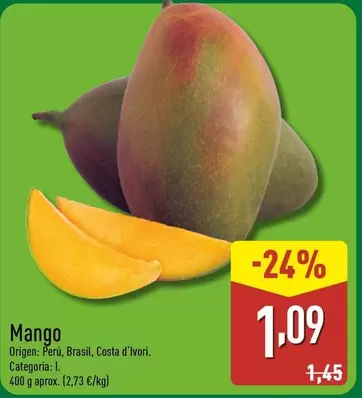 Oferta de Mango - Mango por 1,09€ en ALDI