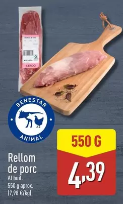 Oferta de Rellom De Porc por 4,39€ en ALDI