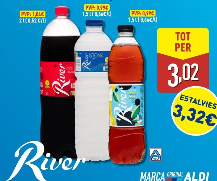 Oferta de River - Tot Per por 3,02€ en ALDI