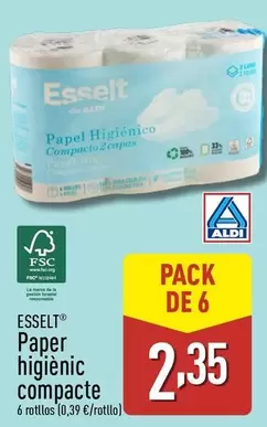 Oferta de Esselt - Paper Higienic Compacte por 2,35€ en ALDI
