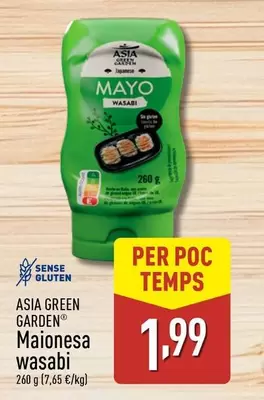 Oferta de Asia Green Garden - Maionesea Wasabi por 1,99€ en ALDI