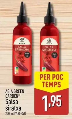 Oferta de Asia Green Garden - Salsa Siratxa por 1,95€ en ALDI