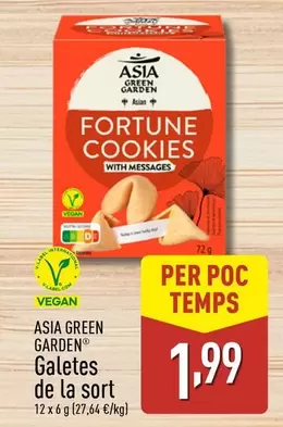 Oferta de Asia Green Garden - Galetes De La Sort por 1,99€ en ALDI