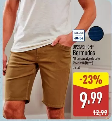 Oferta de Up2fashion - Bermudes por 9,99€ en ALDI