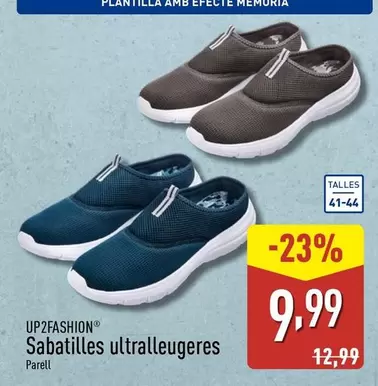 Oferta de Up2fashion - Sabatilles Ultralleugeres  por 9,99€ en ALDI
