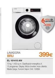 Oferta de Bru - Lavadora por 399€ en Expert