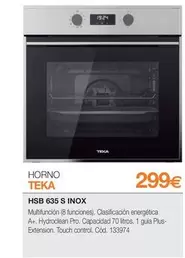 Oferta de Teka - Horno  por 299€ en Expert