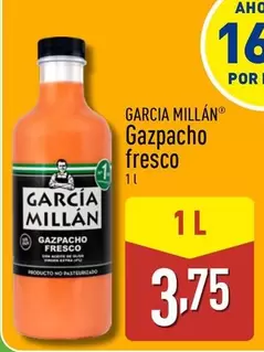 Oferta de Garcia Millan - Gazpacho Fresco por 3,75€ en ALDI