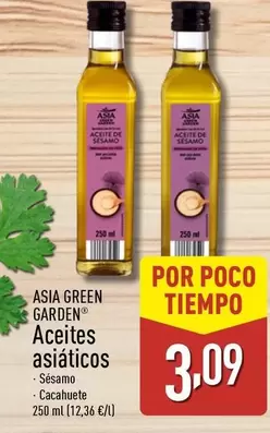Oferta de Asia Green Garden - Aceites Asiaticos por 3,09€ en ALDI
