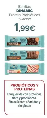 Oferta de Dinamic Protein - Barritas Probióticos por 1,99€ en Carrefour